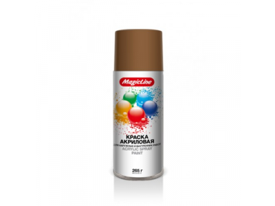 Краска бронзовая (265г) RAL 8008, 110 MagicLine от MAGICLINE Краска бронзовая (265г) RAL 8008, 110 MagicLine