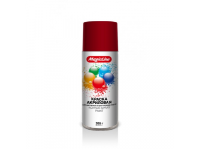 Краска красная насыщенная (265г) RAL3002, 150 MagicLine от MAGICLINE Краска красная насыщенная (265г) RAL3002, 150 MagicLine