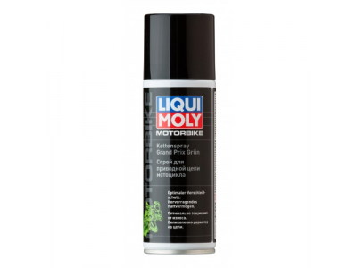 Спрей для приводной цепи мотоцикла (зеленый) Motorbike Kettenspray Grand Prix Grun от LIQUI MOLY Спрей для приводной цепи мотоцикла (зеленый) Motorbike Kettenspray Grand Prix Grun