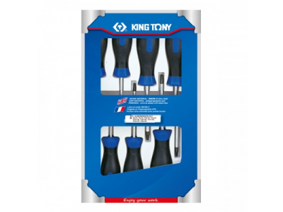 Набор отверток в коробке, TORX, 9 предметов, KING TONY от KING TONY Набор отверток в коробке, TORX, 9 предметов, KING TONY