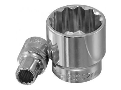 Головка торцевая 12 гранная 1/2"DR 32 мм., Ombra 112332 от OMBRA Головка торцевая 12 гранная 1/2"DR 32 мм., Ombra 112332