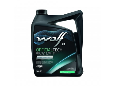 Моторное масло WOLF OFFICIALTECH 5W30 MS-F 4L от WOLF Моторное масло WOLF OFFICIALTECH 5W30 MS-F 4L