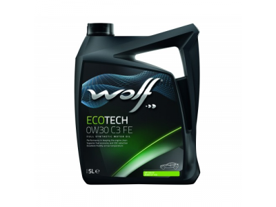 Моторное масло WOLF ECOTECH 0W30 C3 FE 5L от WOLF Моторное масло WOLF ECOTECH 0W30 C3 FE 5L
