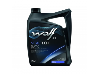 Моторное масло WOLF VITALTECH 5W40 5L от WOLF Моторное масло WOLF VITALTECH 5W40 5L