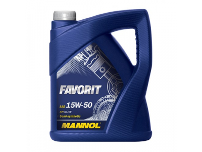 MANNOL Favorit 15W-50 5L от MANNOL MANNOL Favorit 15W-50 5L