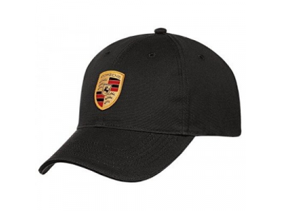 Бейсболка Porsche Crest cap black, артикул WAP0800050C от VAG Бейсболка Porsche Crest cap black, артикул WAP0800050C