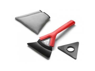 Скребок и микролопатка с рукояткой Audi Ice Scraper and Shovel, Multi-functional, Red/Black от VAG Скребок и микролопатка с рукояткой Audi Ice Scraper and Shovel, Multi-functional, Red/Black