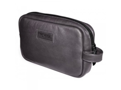 Кожаный несессер Toyota Leather Traveling Bag, Weekend, Grey, артикул TMSUV01CAS от Toyota Кожаный несессер Toyota Leather Traveling Bag, Weekend, Grey, артикул TMSUV01CAS