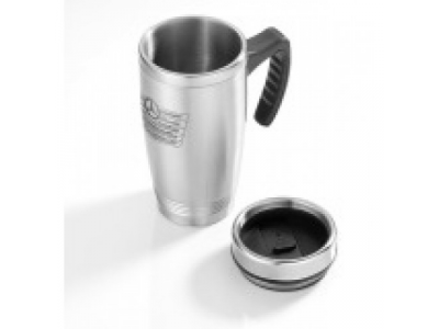 Термокружка Mercedes-Benz Thermo Mug, Grille Actros, Silver, артикул B67870654 от Mercedes Термокружка Mercedes-Benz Thermo Mug, Grille Actros, Silver, артикул B67870654