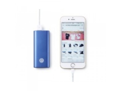 Мобильный аккумулятор Volkswagen Mobile Charger, Blue Tower, артикул 5TD051729 от VAG Мобильный аккумулятор Volkswagen Mobile Charger, Blue Tower, артикул 5TD051729