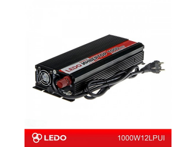 Инвертор с зарядным устройством 12V-220V 1000W LEDO PREMIUM от LEDO Инвертор с зарядным устройством 12V-220V 1000W LEDO PREMIUM